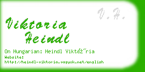 viktoria heindl business card